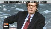 Sgarbi ricorda Costanzo: "È stato il padre della nostra tv"