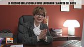 La Preside della scuola dove lavorava l'amante del boss