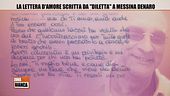 La lettera d'amore scritta da "Diletta" a Messina Denaro