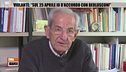 Luciano Violante: "Sul 25 aprile io d'accordo co Berlusconi"