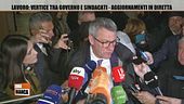 Aggiornamenti in diretta da Palazzo Chigi