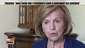 Elsa Fornero e i tagli alle pensioni