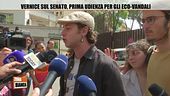 Vernice sul Senato, prima udienza per gli eco-vandali