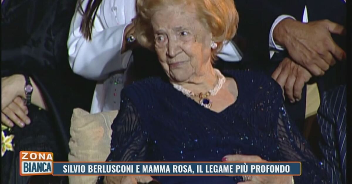 Zona Bianca: Silvio Berlusconi e la mamma Rosa, il legame più profondo ...
