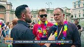 La piazza arcobaleno: "Questo Governo di destra è contro di noi"
