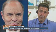 Bruno Vespa in diretta a Zona Bianca