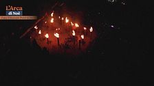 A Fara Filiorium Petri per la tradizionale festa delle Farchie