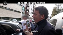 MARTINELLI: Renzi, Travaglio e quel rotolo di carta igienica