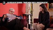 GASTON ZAMA: La figlia di Sgarbi: "Papà, non fare il maschilista"