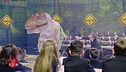 L'ingresso di Ignazio, il dinosauro