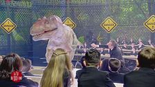 L'ingresso di Ignazio, il dinosauro