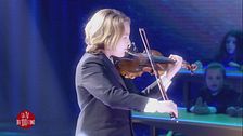 Il violinista Riccardo Palmeri