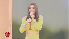 Elettra Lamborghini in "Caramello"