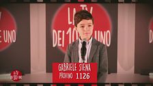 Il provino di Gabriele Siena