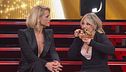 Michelle Hunziker e Katia Follesa: due chiacchiere e una pizza