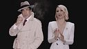 Michelle Hunziker e Pierfrancesco Favino in "Come hai fatto"