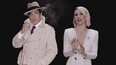 Michelle Hunziker e Pierfrancesco Favino in "Come hai fatto"