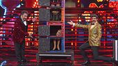 Pierfrancesco Favino, Michelle Hunziker e il nuovo numero di magia del Mago Forest