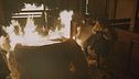L'incendio alla tenuta