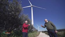 Il parco eolico di Enel Green Power a Partanna