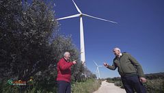 Il parco eolico di Enel Green Power a Partanna
