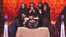 Il finto funerale di Gerry Scotti