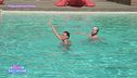 La prova di nuoto sincronizzato