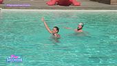 La prova di nuoto sincronizzato