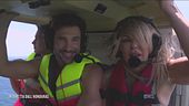 Il tuffo di Matilde Brandi, Artur Dainese, Francesca Bergesio ed Edoardo Stoppa