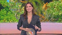 L'ingresso di Veronica Gentili in studio