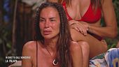 Le lacrime di Antonella Mosetti