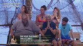 I finalisti dell'Isola dei Famosi: Mario Adinolfi, Omar Fantini, Loredana Cannata e Cristina Plevani