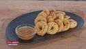 Patate delfino con ketchup di carote
