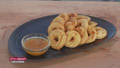 Patate delfino con ketchup di carote