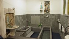 La fonte degli ammalati a Lourdes