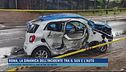 Roma, la dinamica dell'incidente tra il suv e l'auto