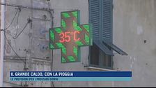 Il grande caldo con la pioggia