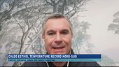Caldo estivo, temperature record nord-sud