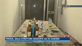 Firenze, dalla struttura adiacente all'ex albergo
