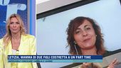 Letizia, mamma di due figli costretta a un part time