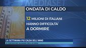 La settimana più calda dell'anno