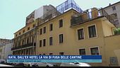 Kata, dall'ex hotel la via di fuga delle cantine