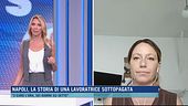 Napoli, la storia di una lavoratrice sottopagata