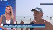 Rimini, temperature bollenti in spiaggia