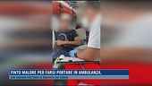 Finto malore per farsi portare in ambulanza