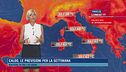 Caldo, le previsioni per la settimana