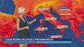 Caldo record sull'Italia e previsioni meteo