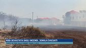 Rodi devastata dagli incendi, 30mila evacuati