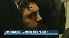 Luca Delfino fuori dal carcere tra le polemiche