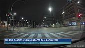Milano, tassista salva ragazzo da 4 rapinatori